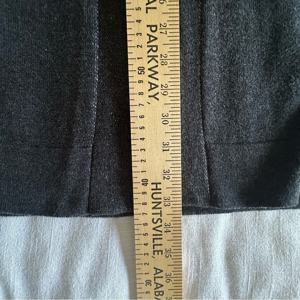 Eileen Fisher Sweater Vest Womens XXS Gray Plaited Organic Cotton Minimalist NWT - Picture 5 of 10
